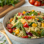 Flavorful Spring Orzo Pasta Salad