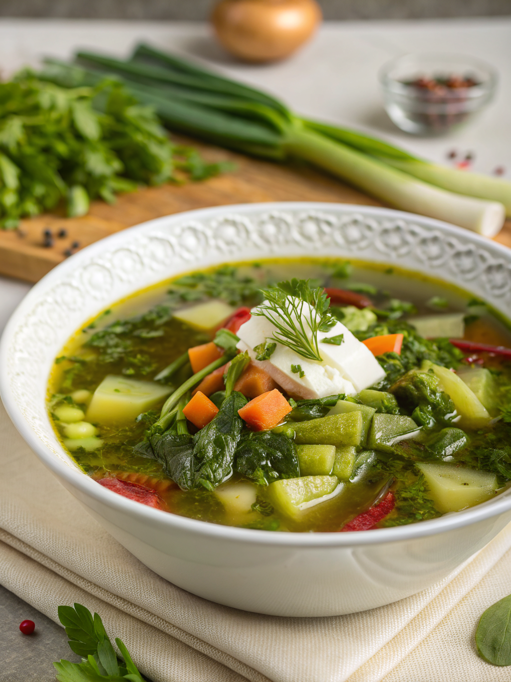 Green Borscht Recipe