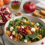 Healthy Winter Salad with Pomegranate