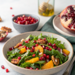 Healthy Winter Salad with Pomegranate
