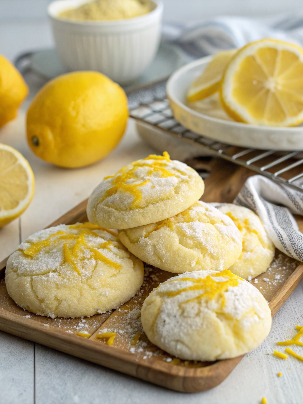 Heavenly Lemon Cake Mix Cookies