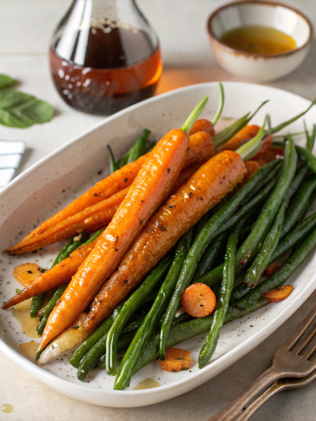 Honey Glazed Carrots & Green Beans: 5 Reasons They're Your New Fave Side 3 Honey Glazed Carrots & Green Beans