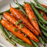 Honey Glazed Carrots & Green Beans