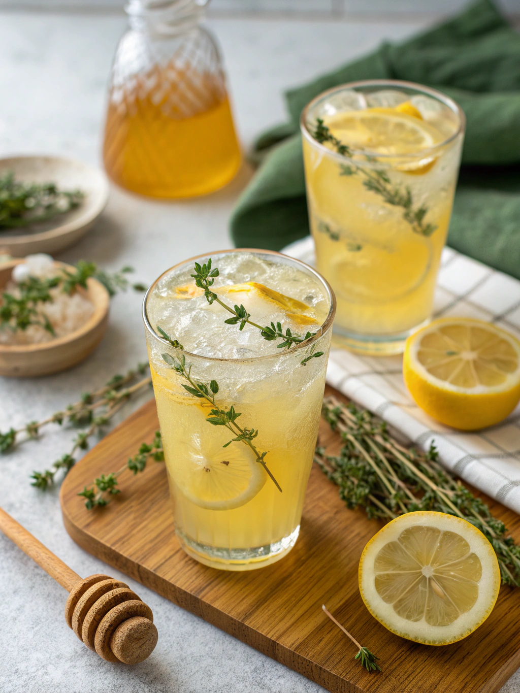 How to Make a Honey Lemon Thyme Refresher: 5 Simple Steps