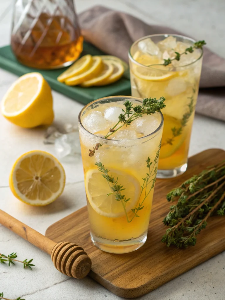 Honey Lemon Thyme Refresher