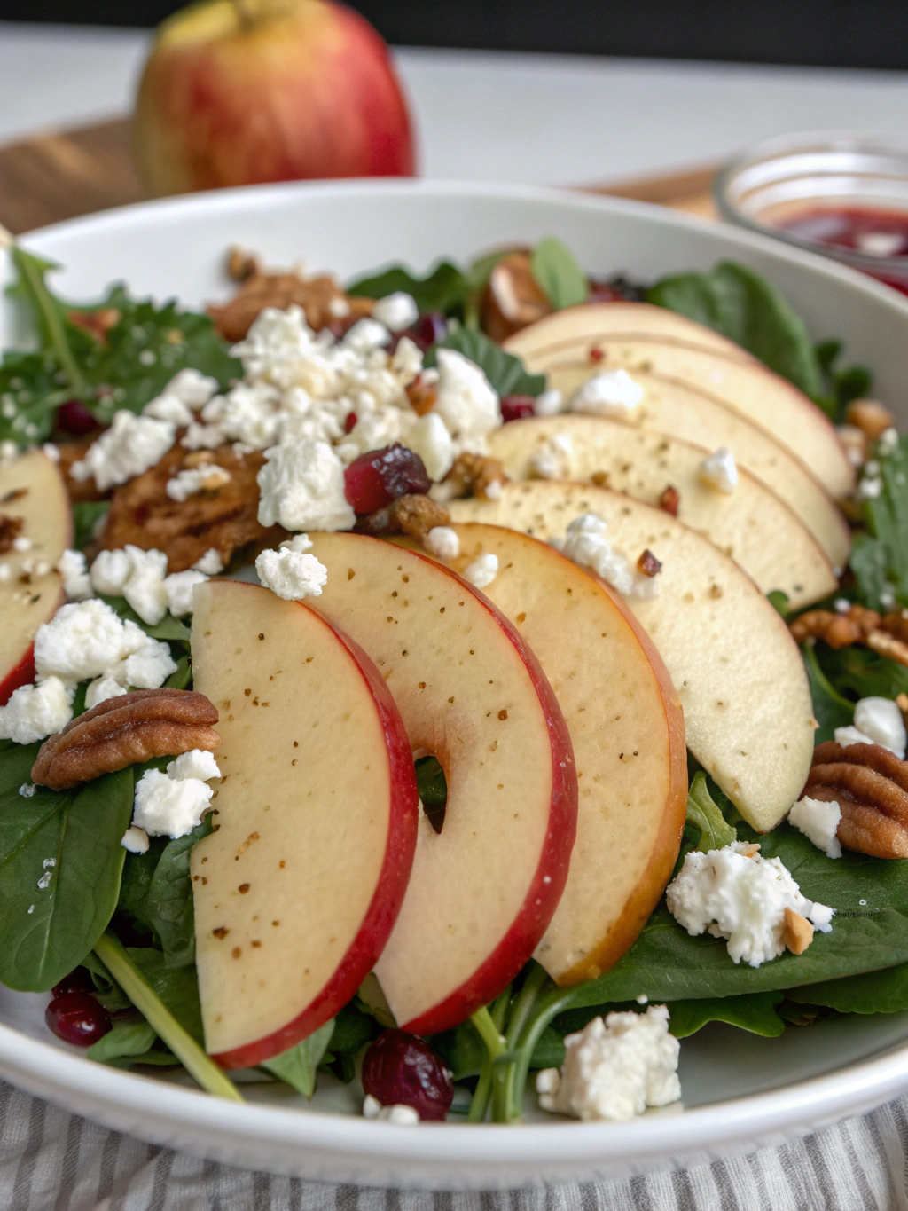 Honeycrisp Apple and Feta Salad
