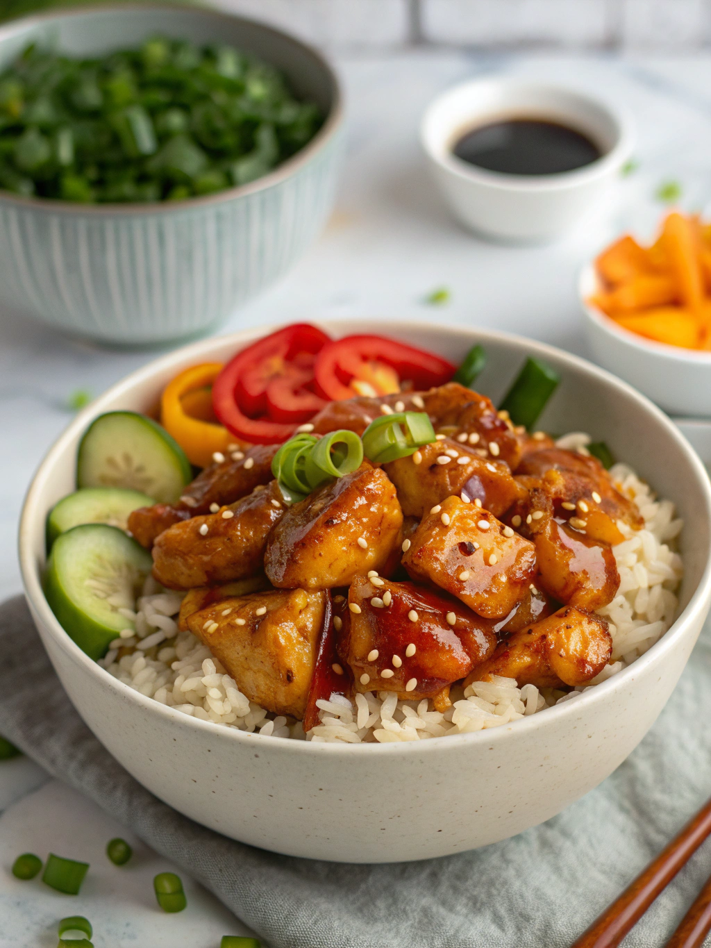 Hot Honey Chicken Bowl