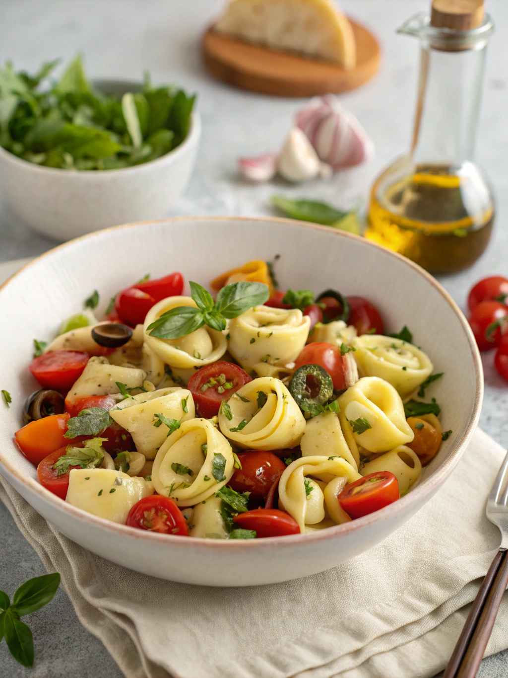 Italian Tortellini Pasta Salad