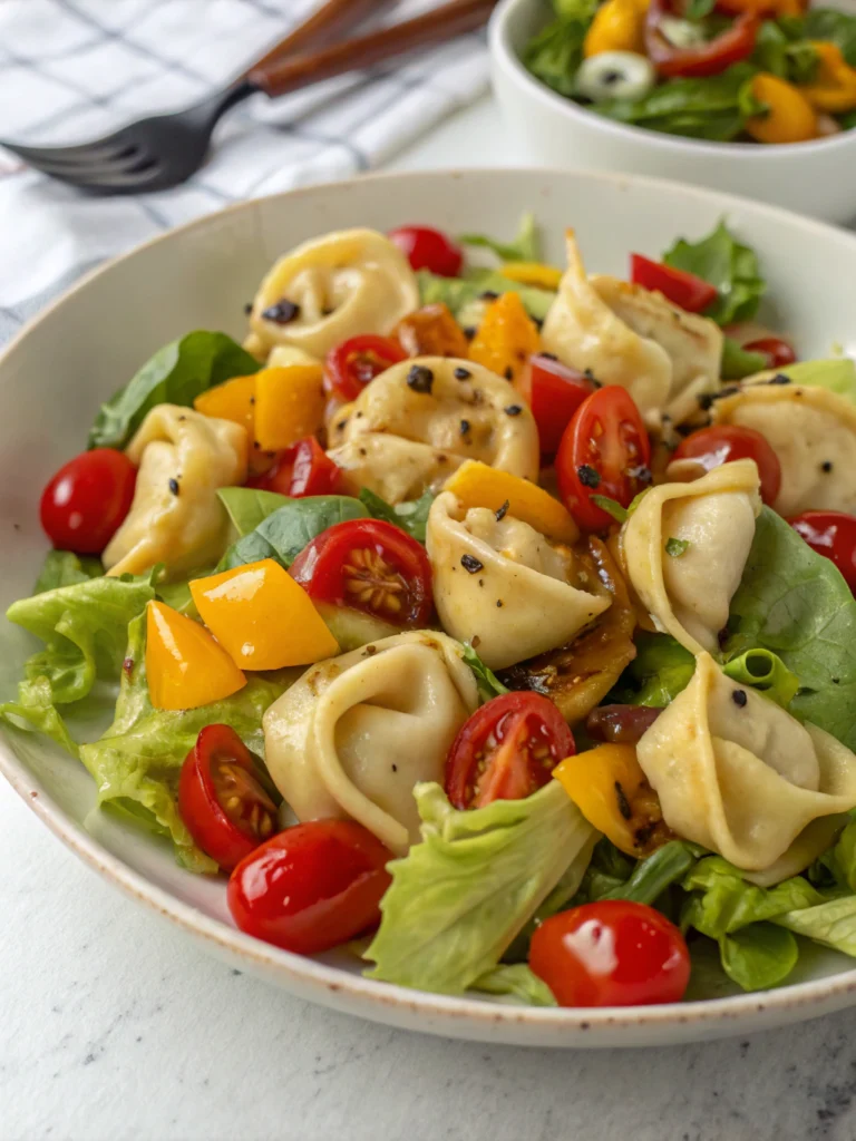 Italian Tortellini Pasta Salad