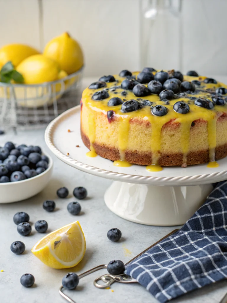 Lemon Blueberry Cake