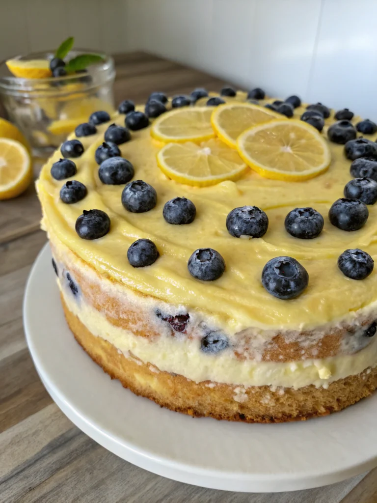Lemon Blueberry Cake