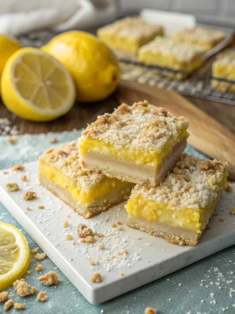 Lemon Crumb Bars