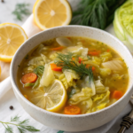 Lemon Dill Cabbage Soup