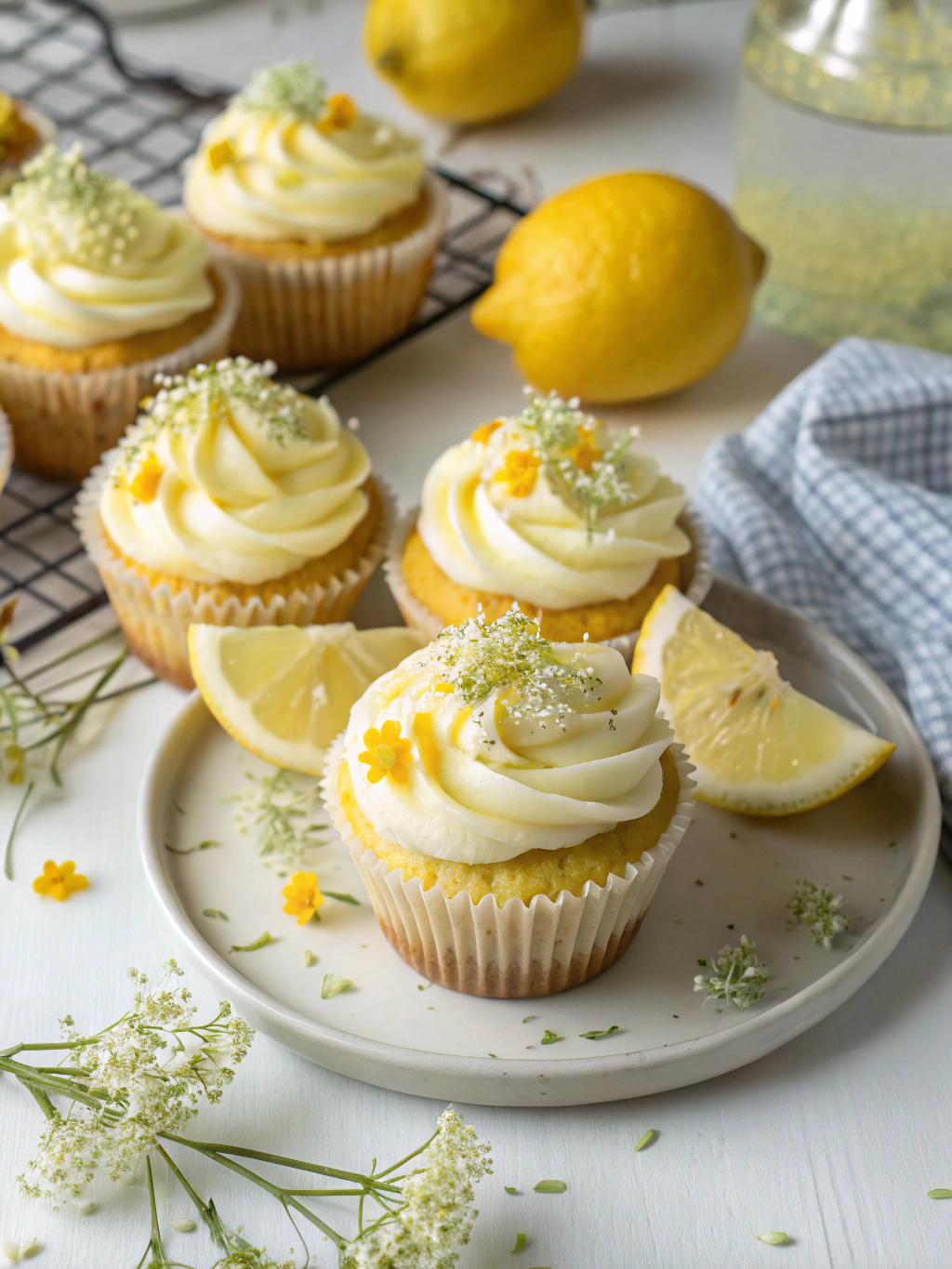 Lemon Elderflower Cupcakes: 7 Secrets for Zesty Spring Desserts 3 Lemon Elderflower Cupcakes