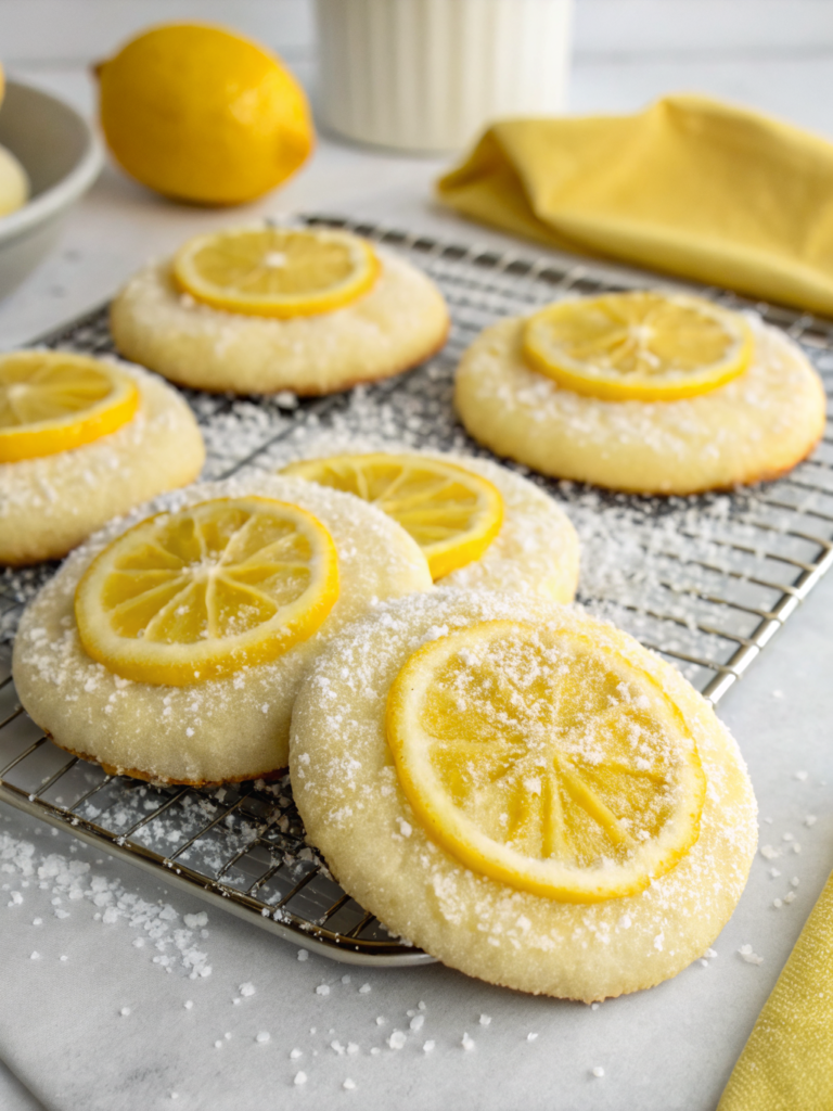 Lemon Sugar Cookies Recipe