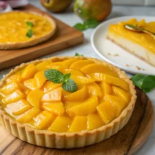 Mango Curd Tart Recipe