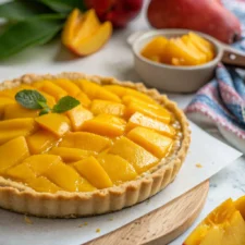 Mango Curd Tart