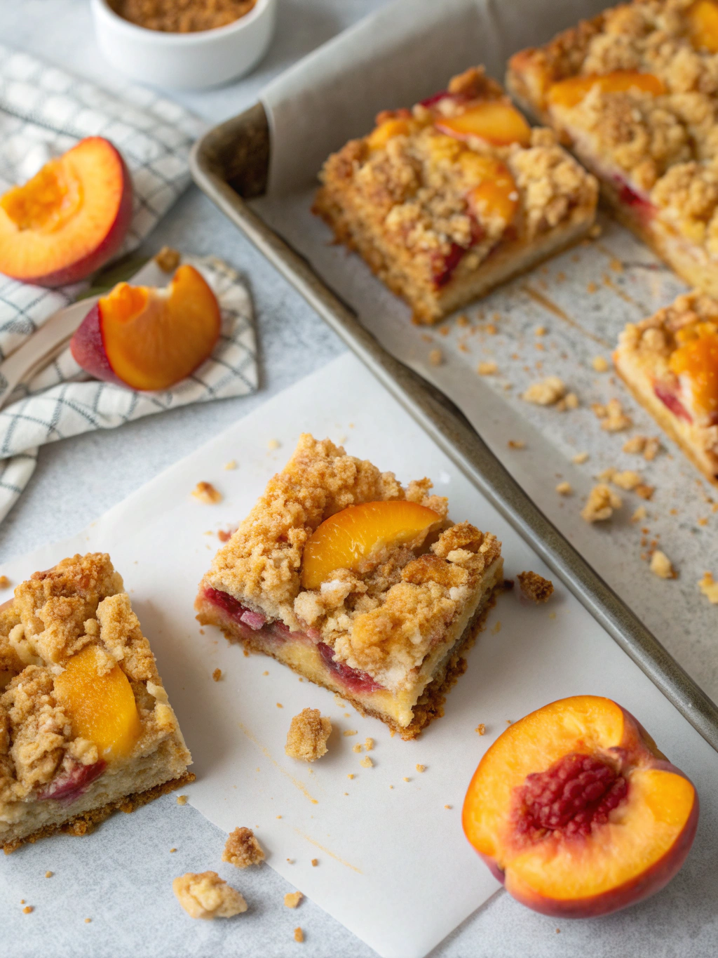 Peaches and Cream Crumble Bars: 5 Secrets for Irresistible Desserts!