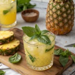 Pineapple and Basil Smash Cocktail Recipe