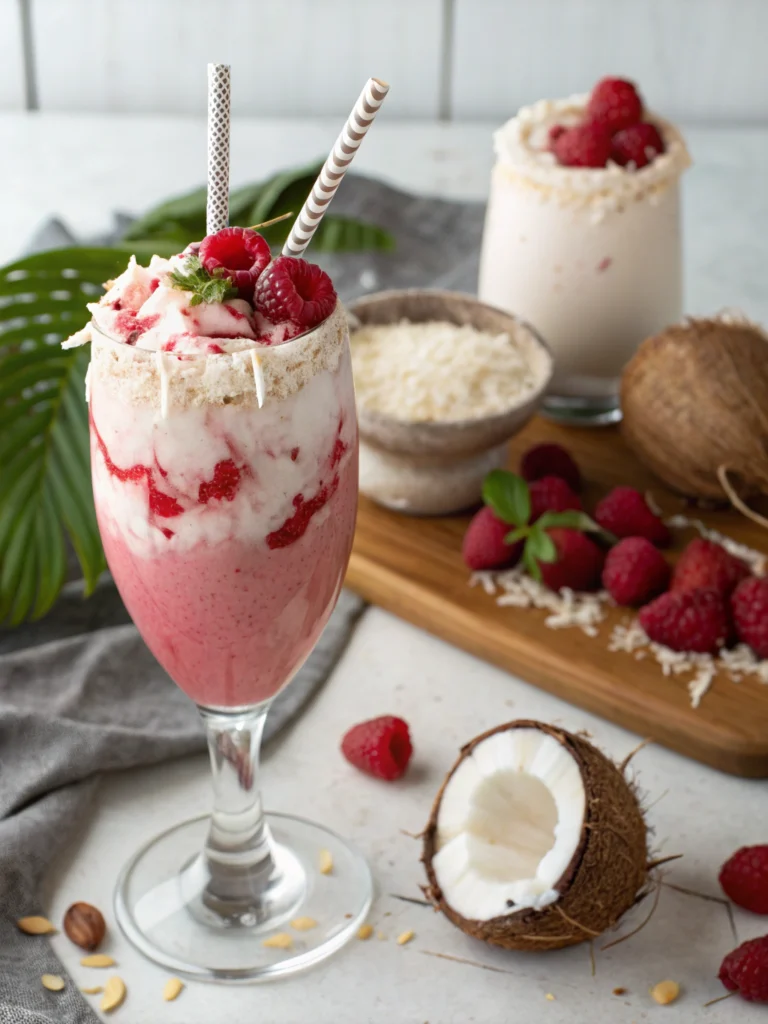 Raspberry Colada Twist