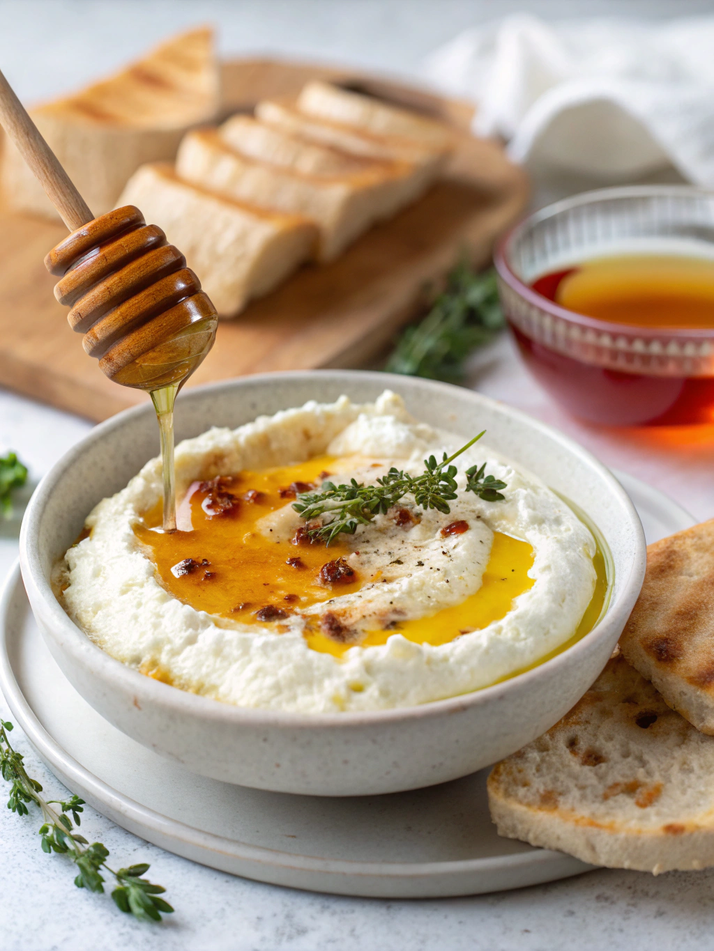 Ricotta Dip with Hot Honey: 7 Reasons It's Your New Snack Obsession 3 Ricotta Dip with Hot Honey