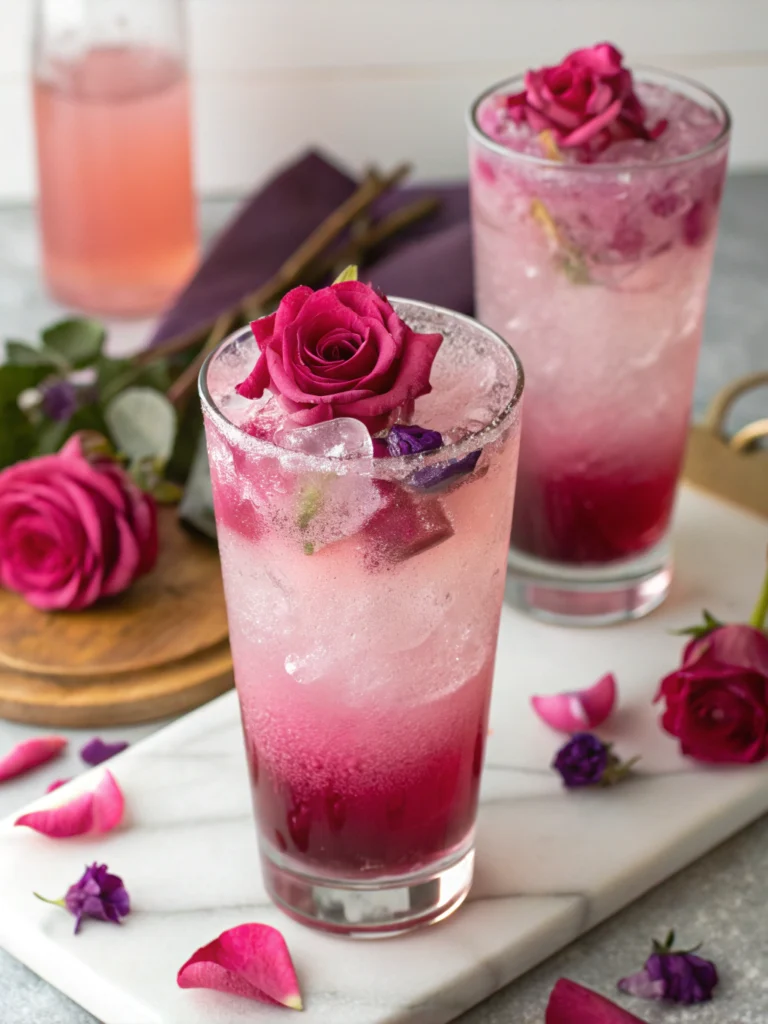 Rose Garden Cocktail (Non-Alcoholic)