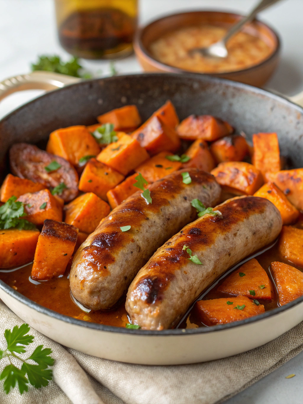 Sausage and Sweet Potatoes with Honey Garlic Sauce: 7 Must-Try Twists!