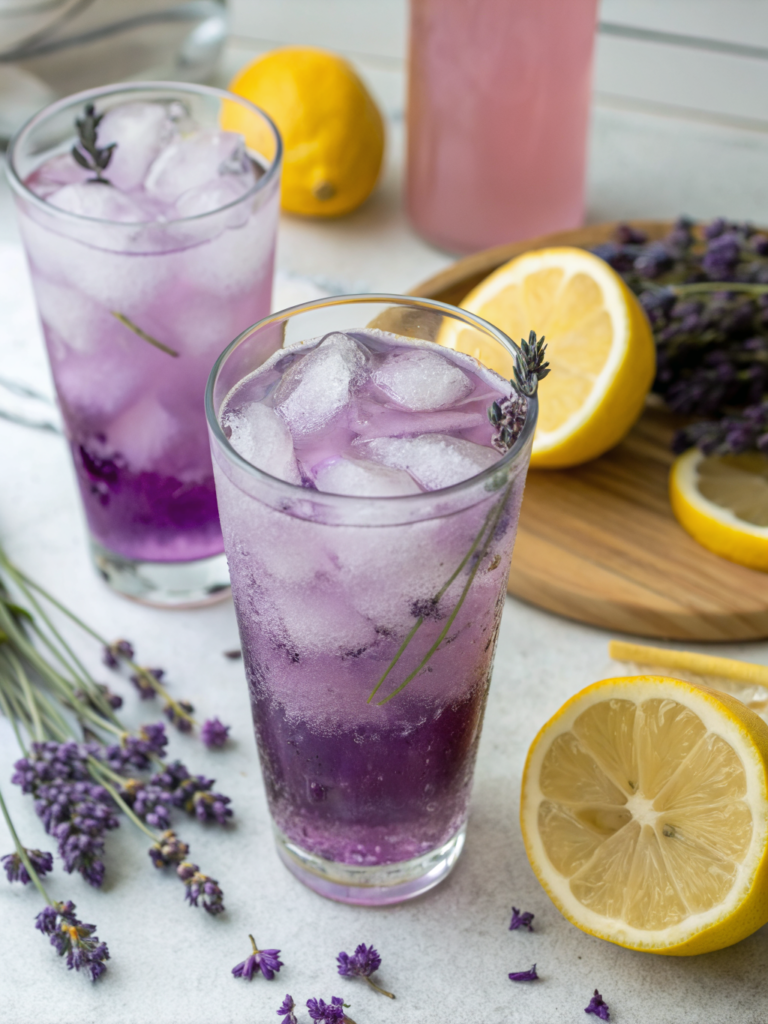 Sparkling Lavender Lemonade