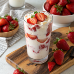 Strawberries and Cream Cocktail