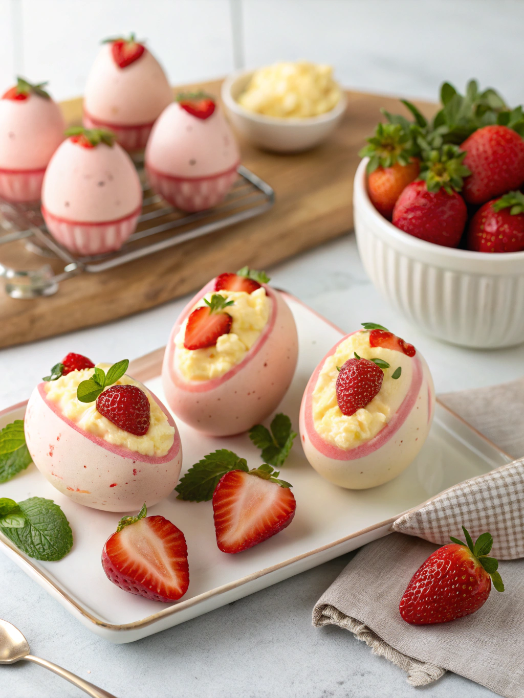 Strawberry Shortcake Easter Egg Bombs