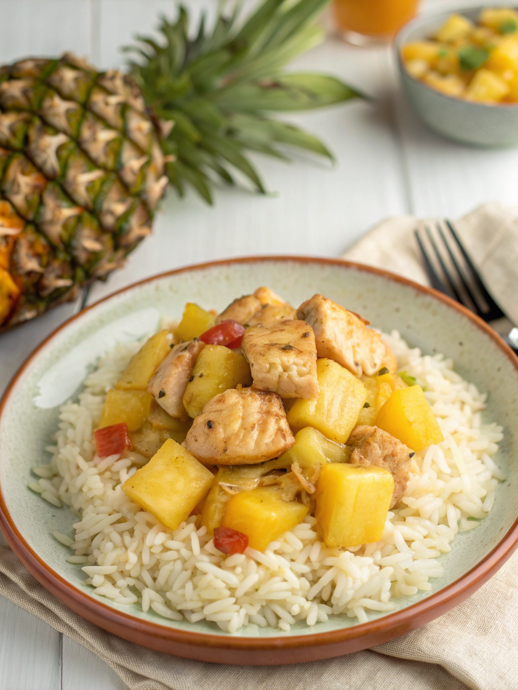 Pineapple Chicken and Rice