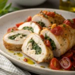 The Best Herbed Ricotta Stuffed Chicken Rolls