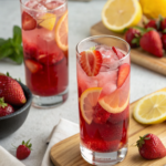 The Best Hibiscus Tea Strawberry-Lemonade