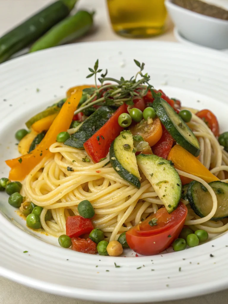 Vegetarian Pasta Primavera