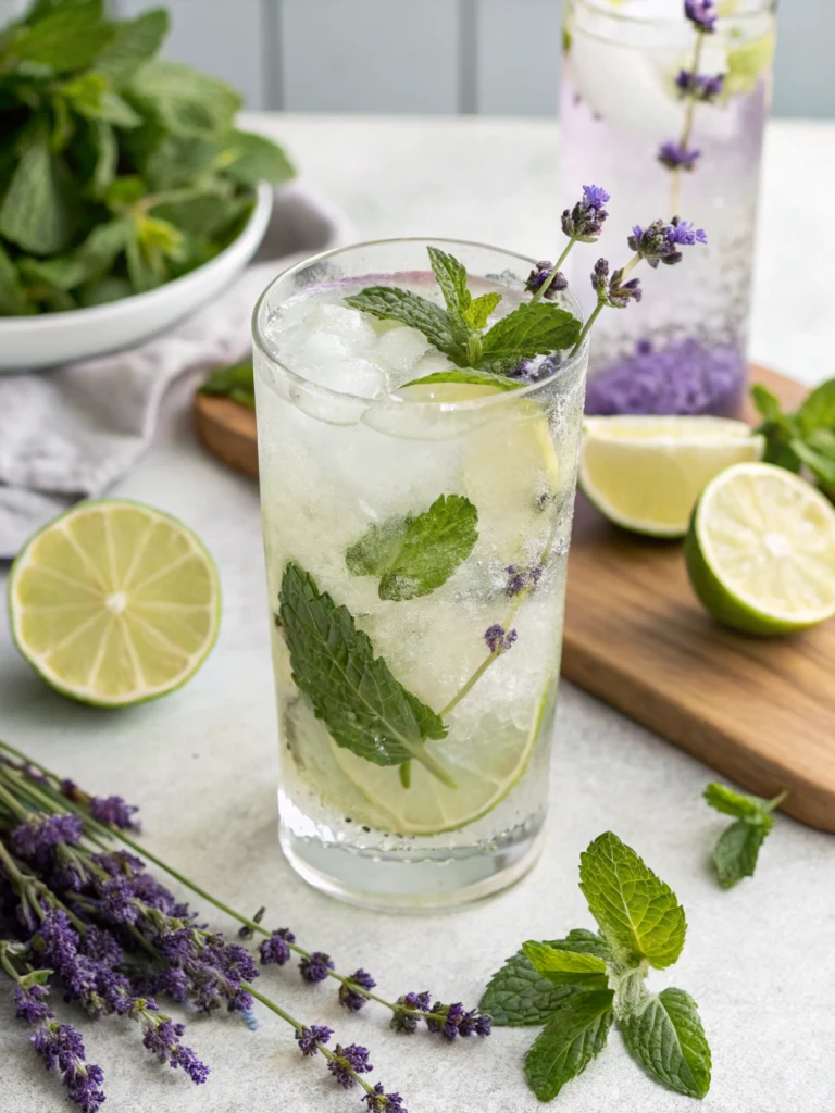 Virgin Lavender Mojito Recipe