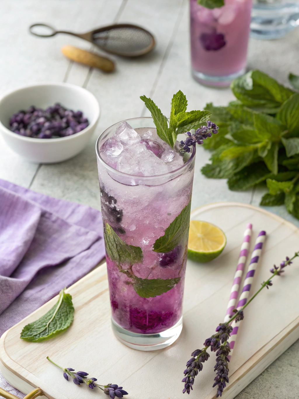 Virgin Lavender Mojito Recipe