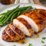 Air Fryer Maple Glazed Chicken Breast