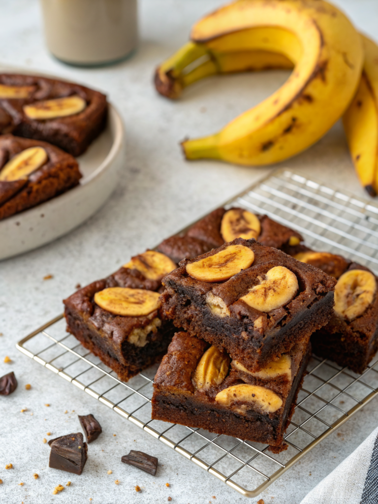 Banana Bread Brownies