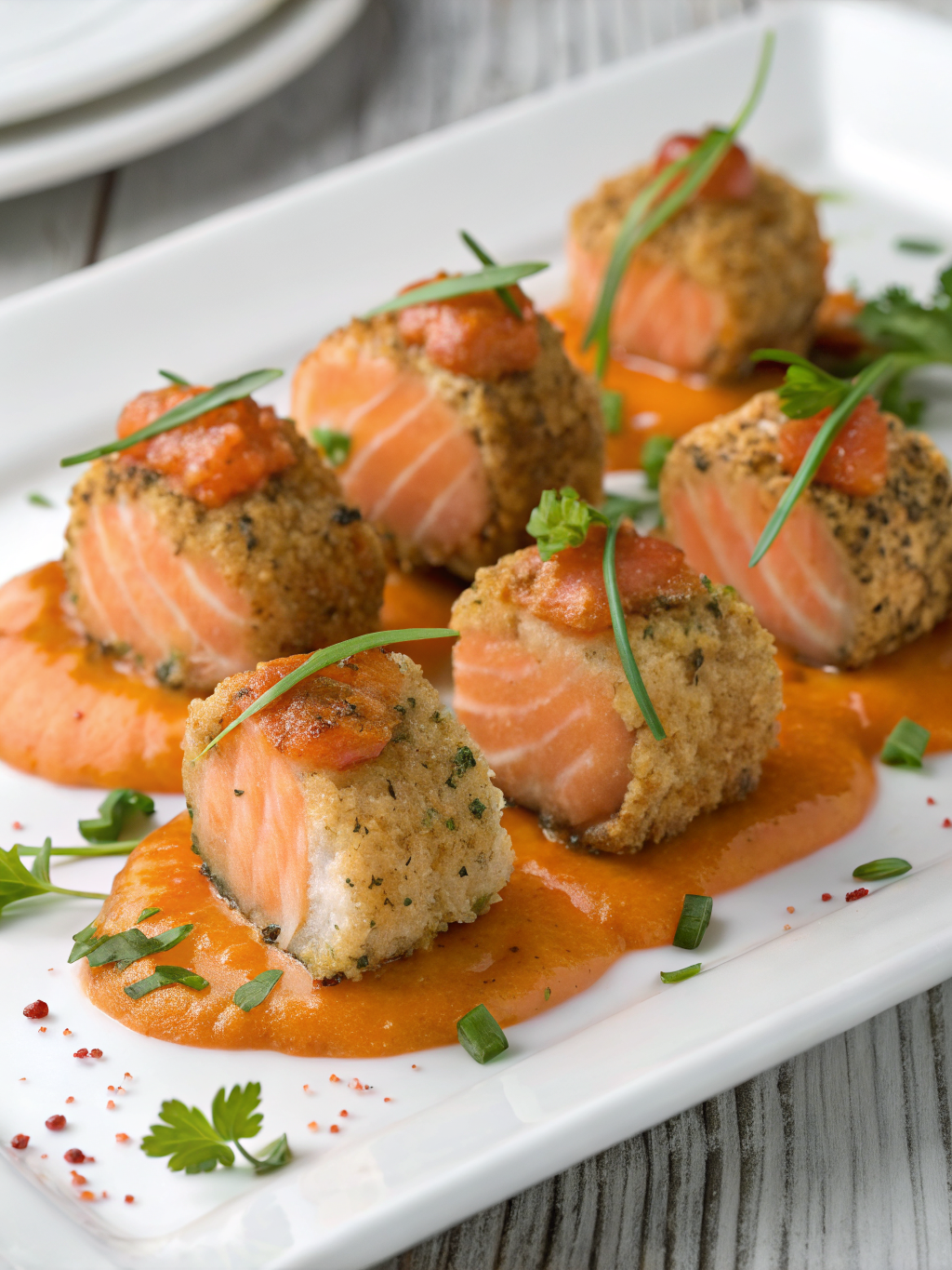 Bang Bang Salmon Bites