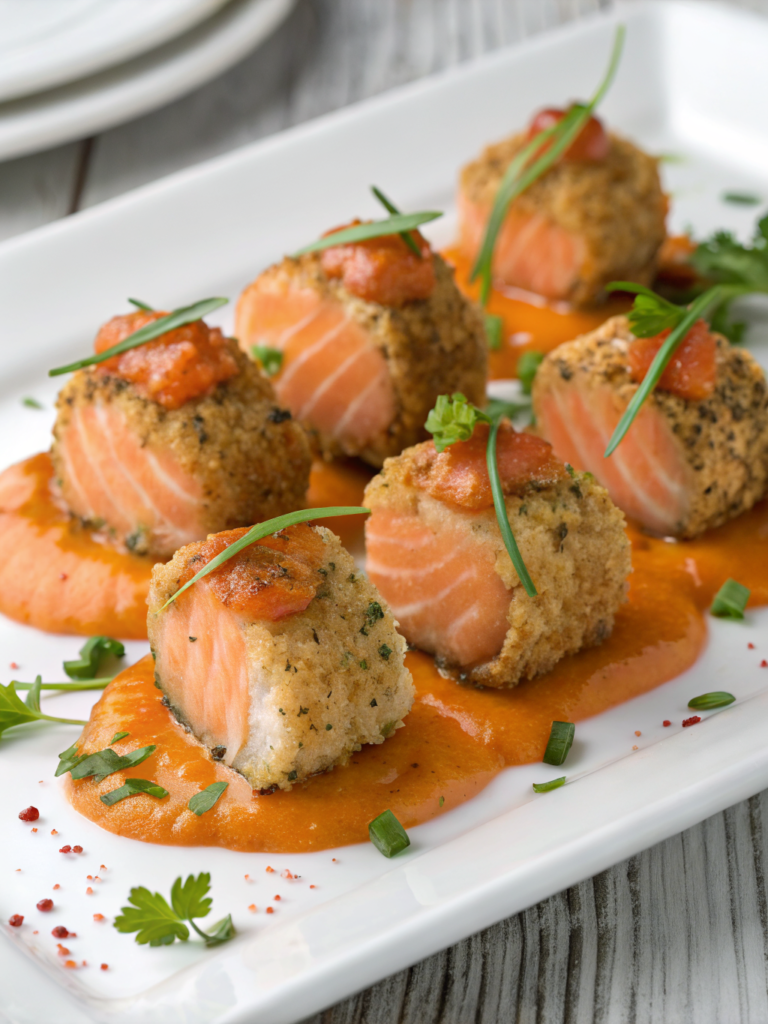 Bang Bang Salmon Bites