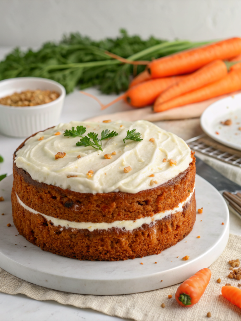 Carrot Cake with Cream Cheese Frosting