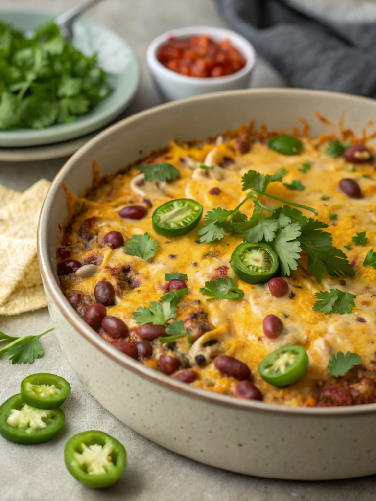 Cheesy Bean Dip