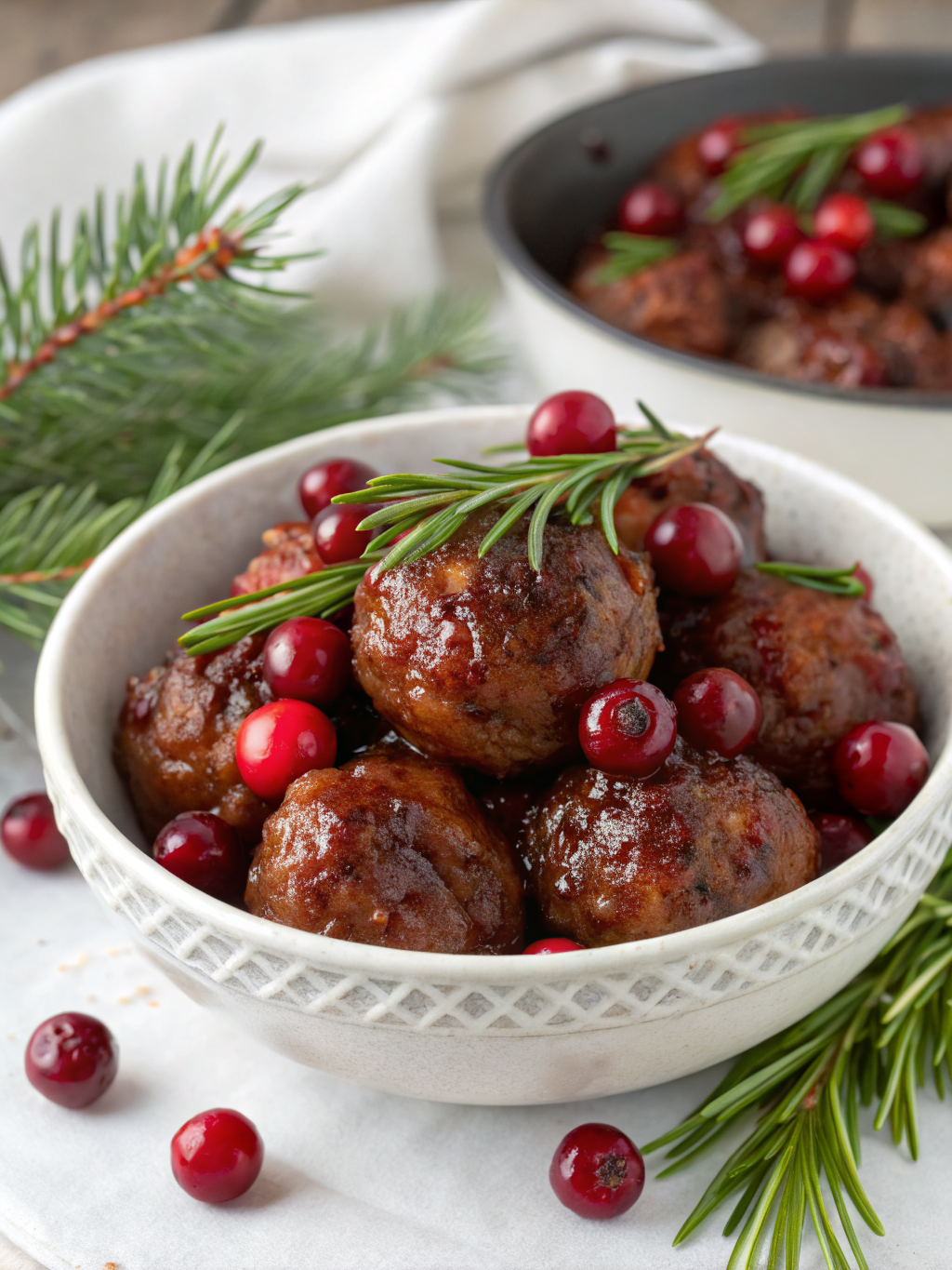 Christmas Cranberry Meatballs