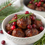 Christmas Cranberry Meatballs