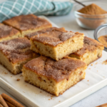 Cinnamon Sugar Blondies