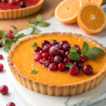 Cranberry-Orange Curd Tart