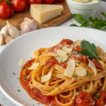 Creamy Tomato Garlic Pasta