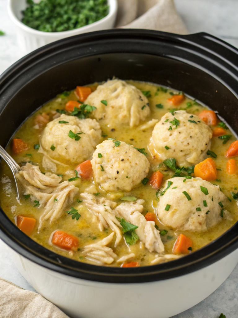Crock-Pot Chicken and Dumplings