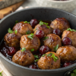 Easy Grape Jelly Meatballs
