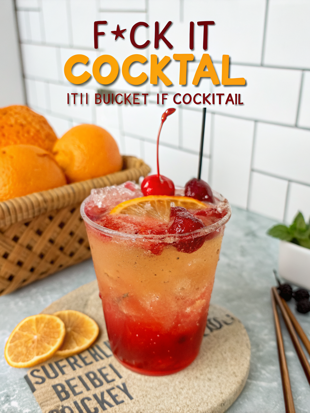 F*ck It Bucket Cocktail
